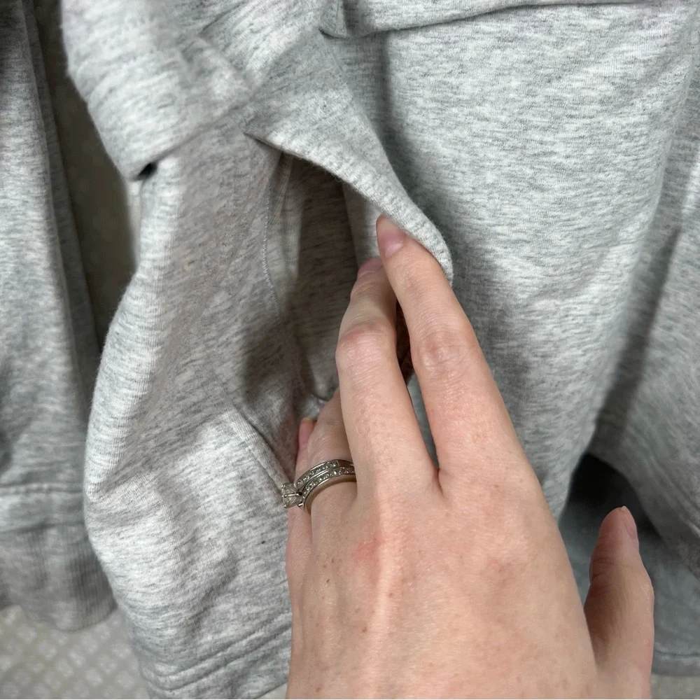 Lululemon‎ Heather Grey Find Your Unwind Pullover Sweater